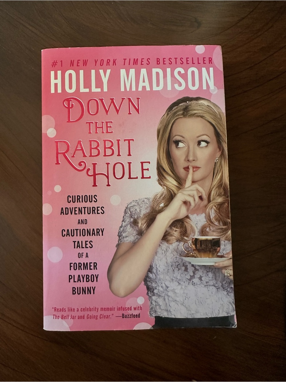 Down the Rabbit Hole by Holly Madison - Pink Cover Paperback